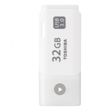 東芝（TOSHIBA）32GB USB3.0 U盤(pán) U301經(jīng)典隼系列 白色 原廠顆粒 時(shí)尚典雅 商務(wù)必備 高速車(chē)載U盤(pán)
