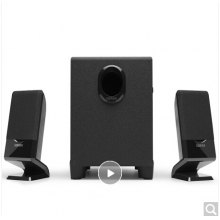 漫步者（EDIFIER） R101V 2.1聲道多媒體音箱 音響 電腦音箱 黑色