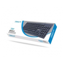 友狼T201有線鍵盤USB筆記本辦公家用商務(wù)電腦鍵盤