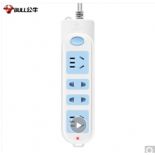 公牛（BULL）新國(guó)標(biāo)插座/插線板/插排/排插/接線板/拖線板 GN-607 4位總控全長(zhǎng)1.8米